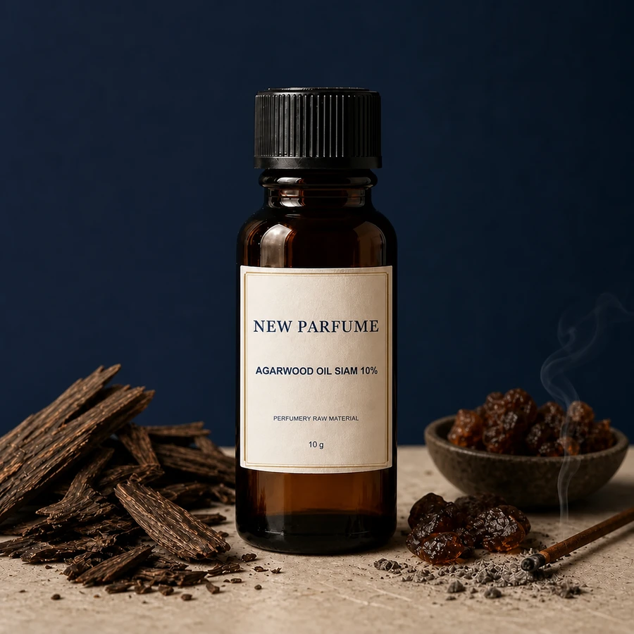 زيت عود سيامي 10% في DPG - Agarwood Oil Siam 10% in DPG